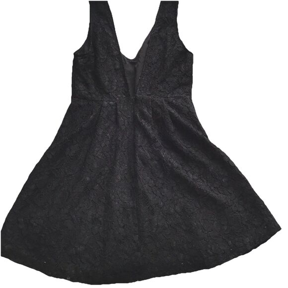 Forever 21 Womens Y2K Dark Coquette Babydoll Mini Dress Size M Whimsigoth - Picture 5 of 5